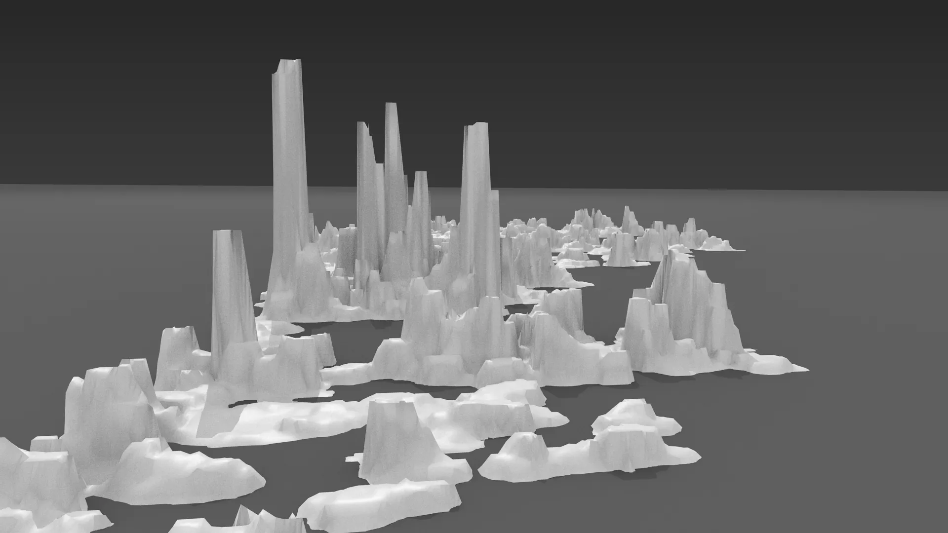 A landscape of Twitter user clusters. (threejs)